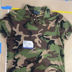 Polo Ralph Lauren Camo Shirt Size XL